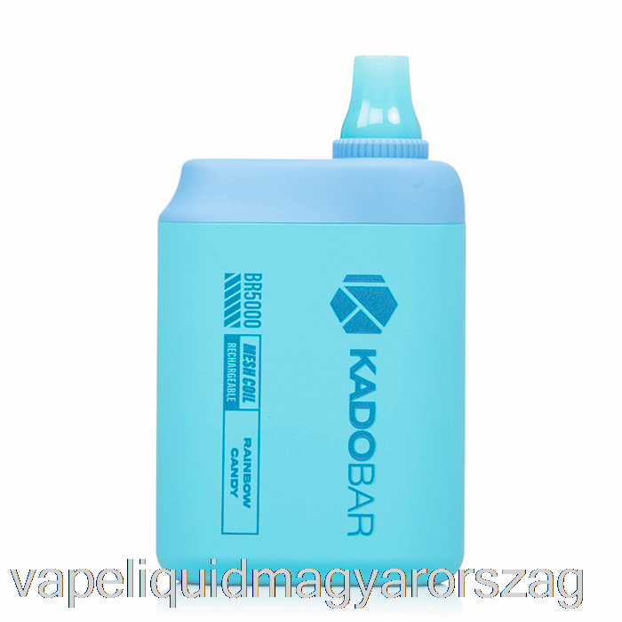 Kado Bar Br5000 Eldobható Szivárványos Cukorka Vape Toll